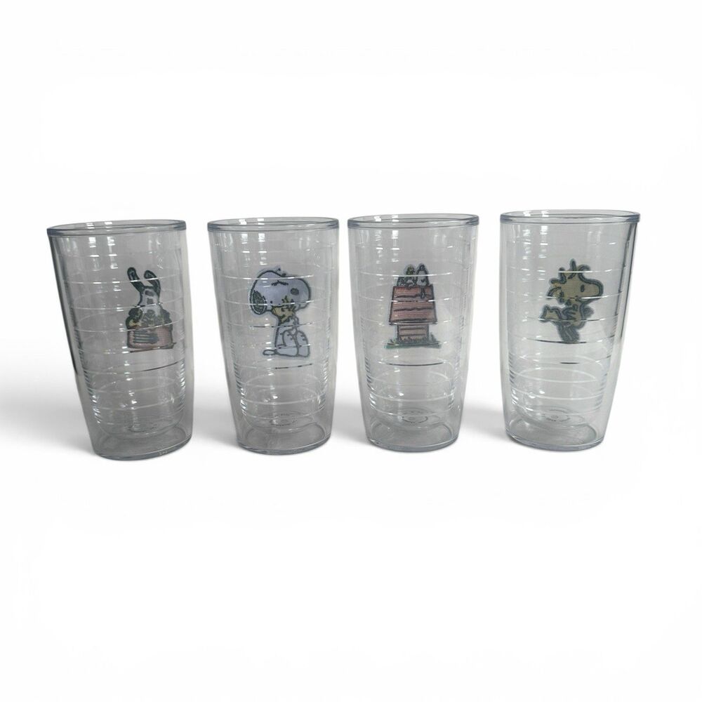 Tervis Peanuts - Best Buddies Collection 16oz Classic Tumbler 4-Pack Set Snoopy - Picture 3 of 11